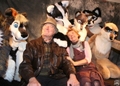 Fursuit Photoshoot, with an happy elderly couple