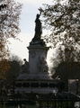 Statue at Place de la République